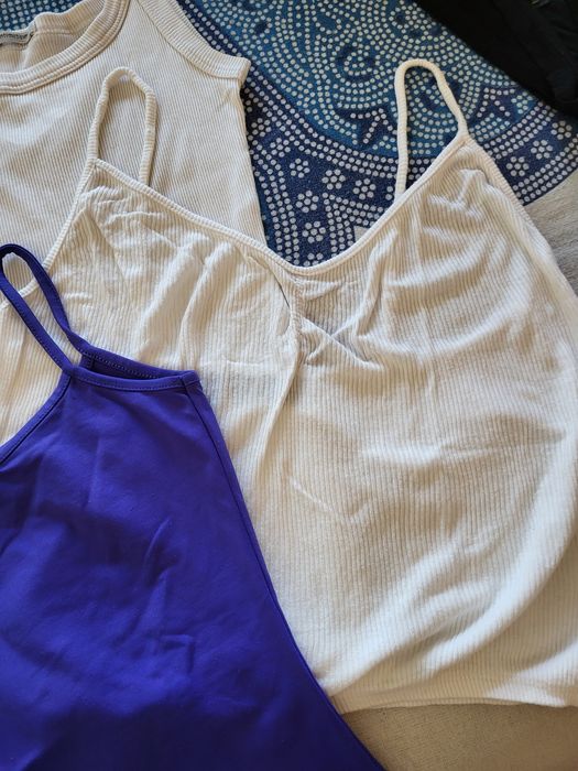 Pack 7 blusas de alças Tamanho S 4,99€