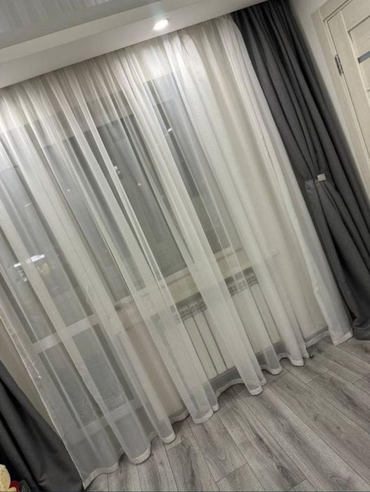 Тюль 6 метров,білий колір