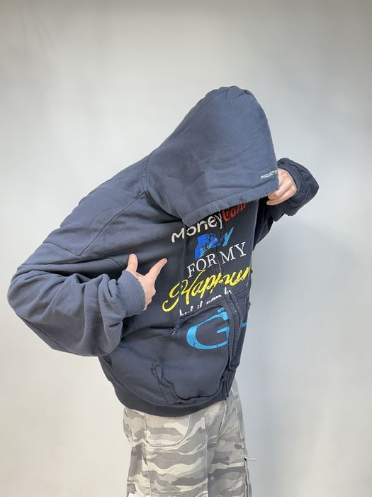 Project G/R GRAILZ zip худі худи зіпка зипка кофта distressed