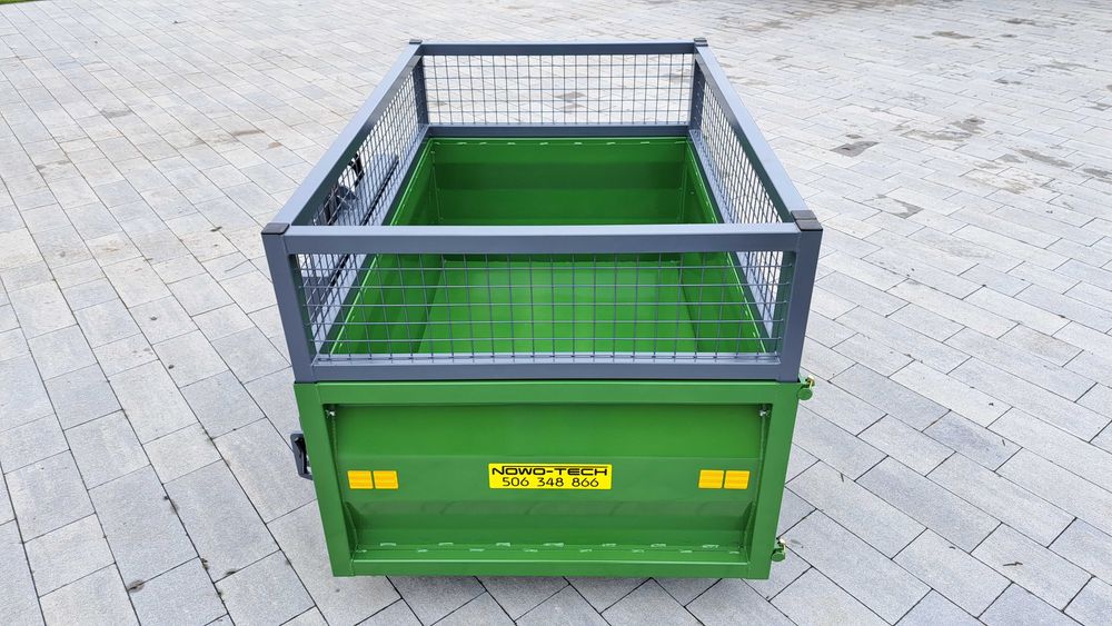 skrzynia transportowa na tył ciągnika tylny TUZ kiper hydrauliczny