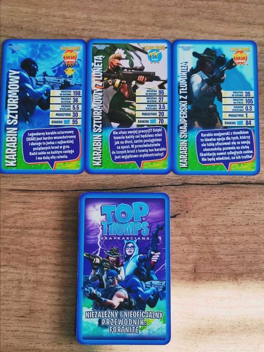 Gra karciana - Top Trumps - Fortnite