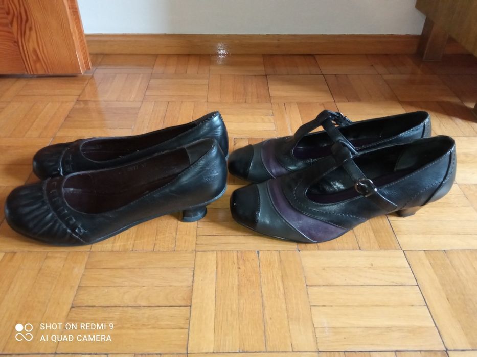 2x buty damskie czółenka rozm. 37