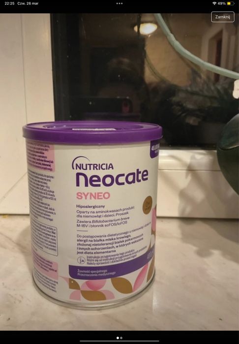 Neocate nutricia syneo