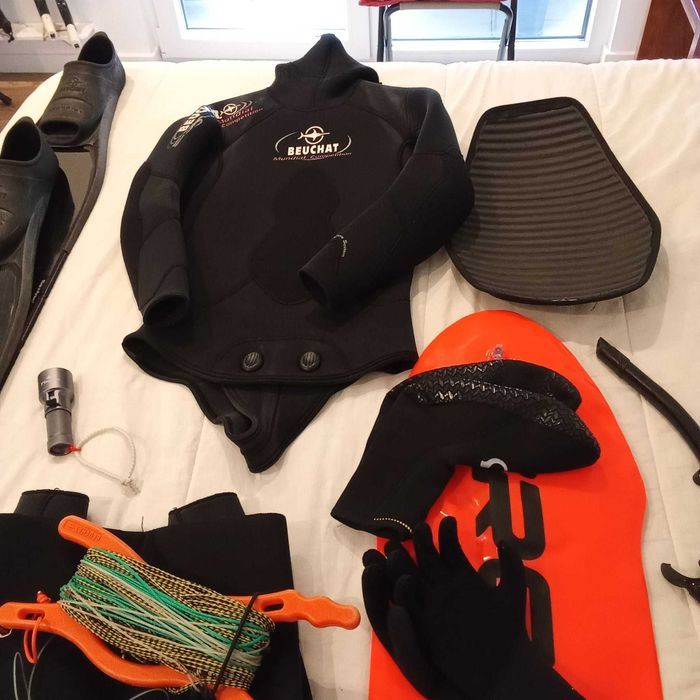 Conjunto completo para pesca submarina