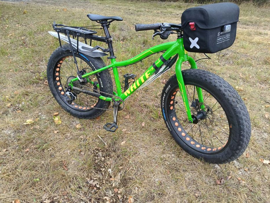 Rower Fatbike White Comp JR 24"