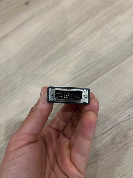 Adaptador Vídeo DVI para VGA (DVI-I Macho -> VGA Fêmea)