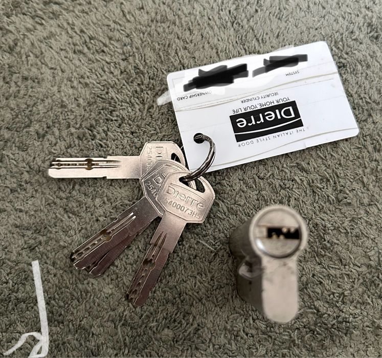 Canhao Dierre 4 chaves + Cartao Usado FUNCIONAL