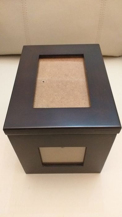 Caixa madeira arrumação fofos