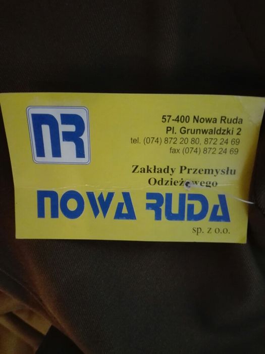 Płaszcz letni oficerski wojsk lądowych nowy.
