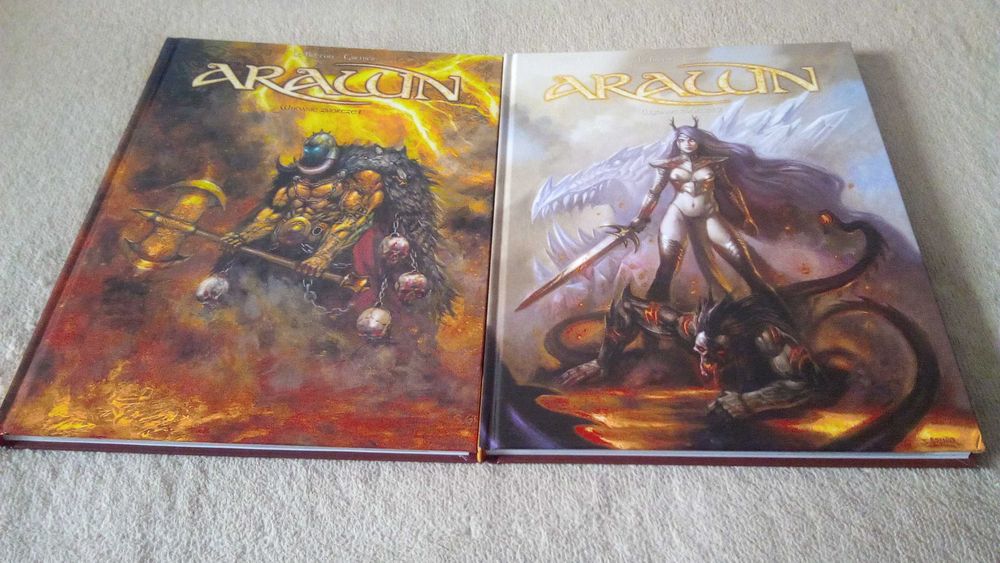 Arawn - wydanie zbiorcze 1 i 2 - komplet PL (fantasy)