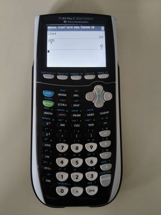 Calculadora Texas ti 84 plus c silver edition