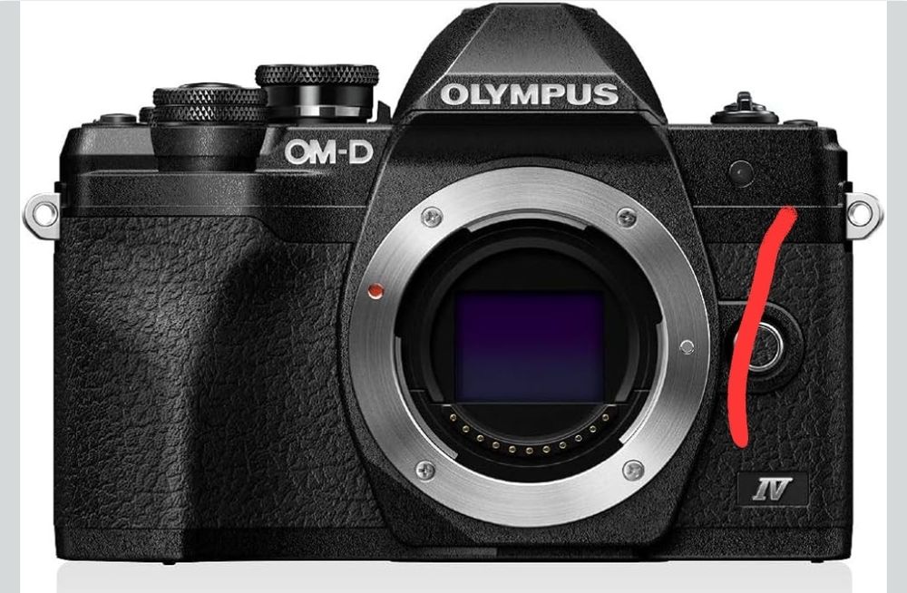 Bezlusterkowca kamera Olympus OM-D E-M10 Mark IV. (Czarną )