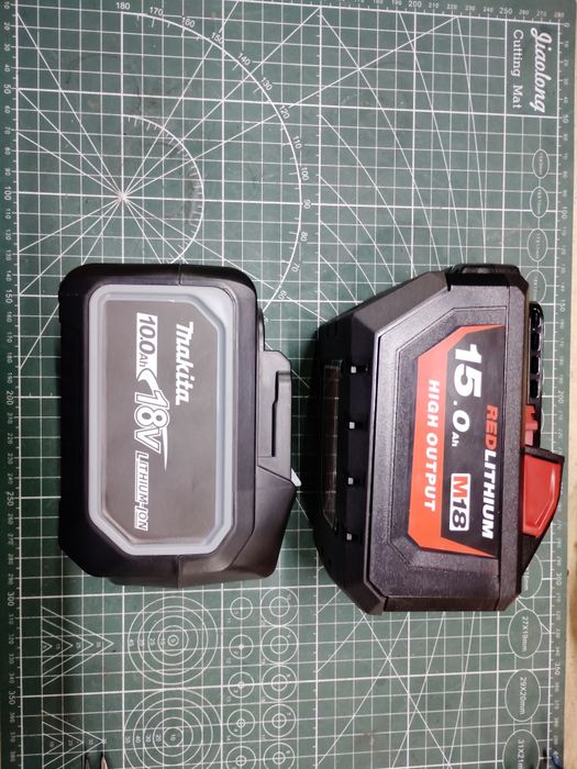 Baterie do Makita Milwaukee Metabo 5Ah 6Ah 10Ah 15Ah własna produkcja