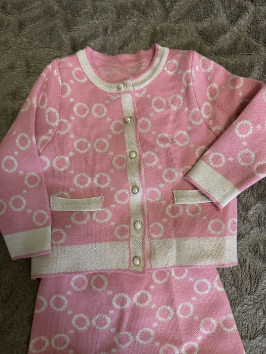 Стильний тепленький костюм кофтинка і спідничка 98 розмір, на 2-3 роки