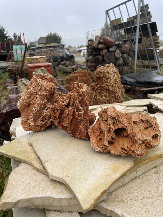 Kamienie do Akwarium Skała Akwarystyczna Łupek Drzewiasty Serpentynit