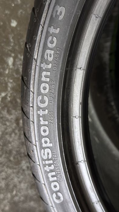 Pneus 315/25zr19 Continental ContiSportContact 3 com 85% de piso