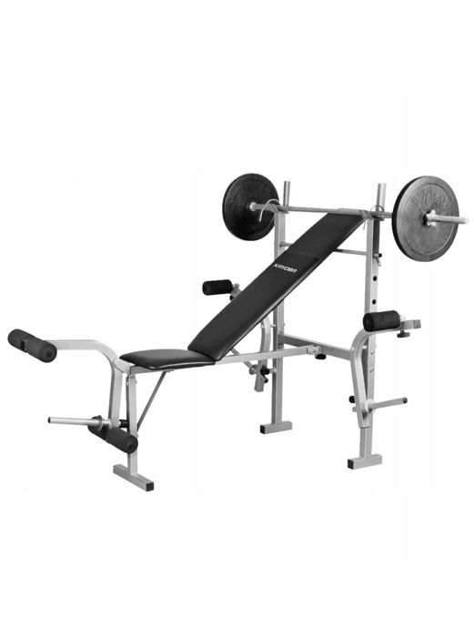 Atlas Ławka Treningowa Mega Zestaw Okazja Nowa!