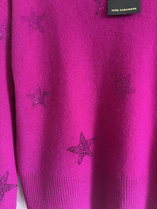 Sweter z kaszmiru | 100% kaszmir dwuwarstwowy 2-ply Charter Club S