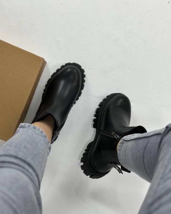 Черевики шкіряні РОЗПРОДАЖ