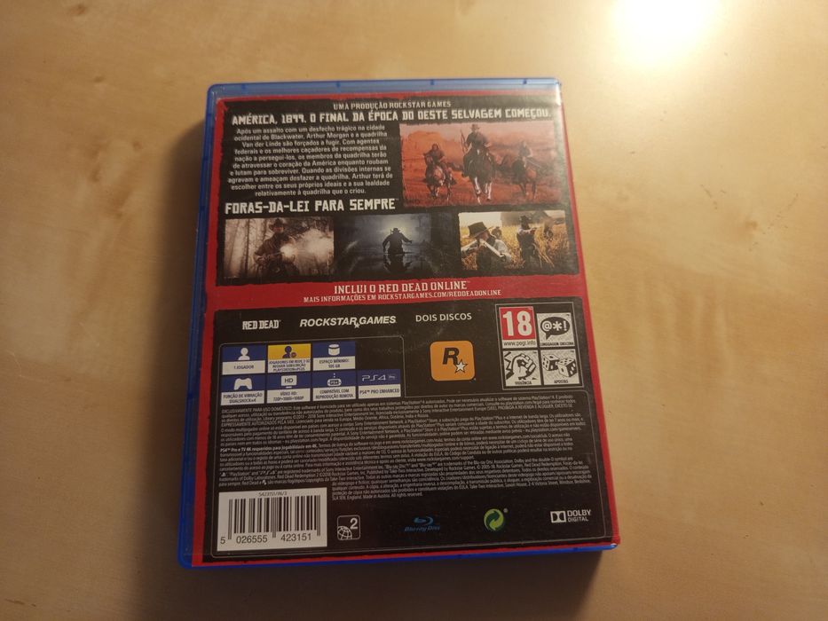 Jogo PS4 Red Dead Redemption 2