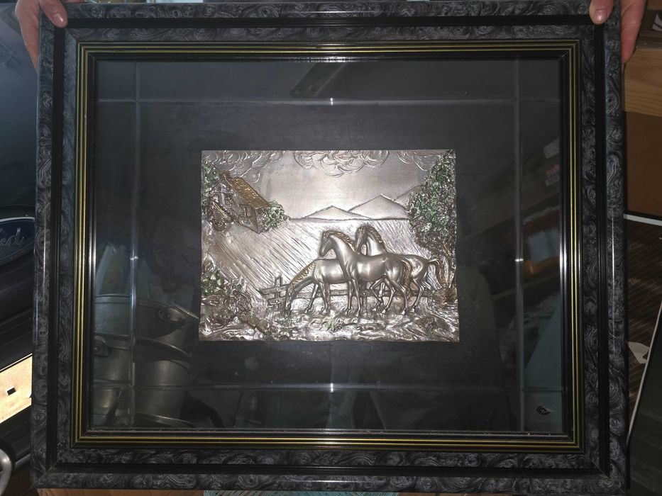 Quadro prata bilaminada marca Royal