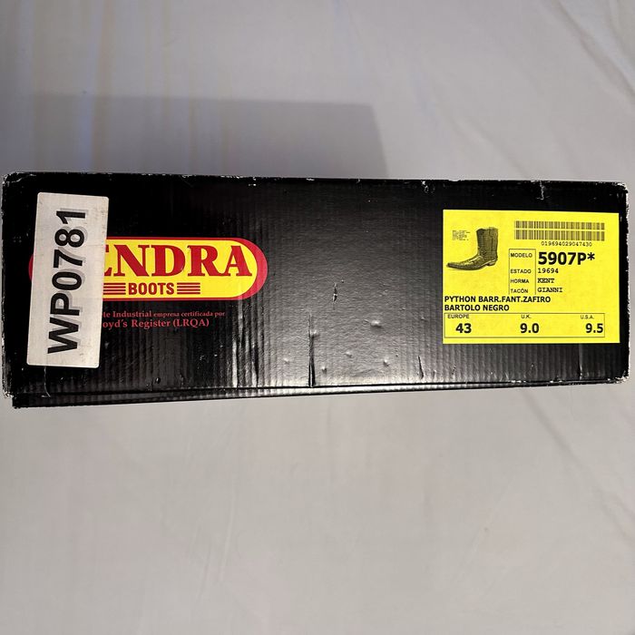 Вінтажні чоловічі ковбойські чоботи Sendra модель Kent 5807P* Іспанія