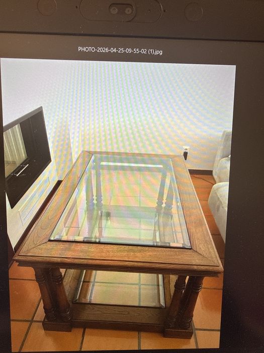 Elegante mesa de centro