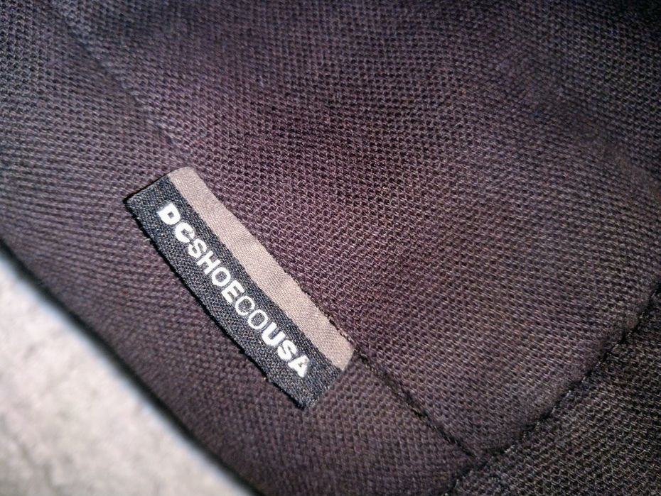 Gruba kurtka DC Shoe CO USA roz. L/G czarna