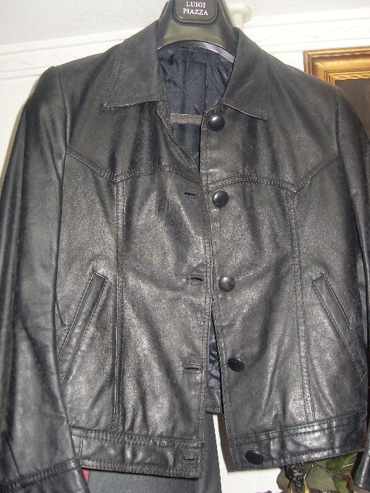 Blusão /em Pele de senhora