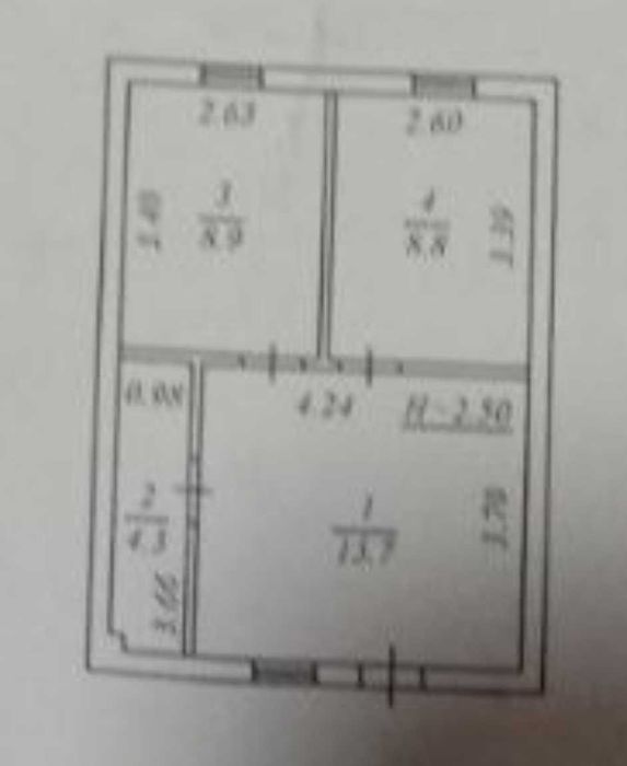 2-комнатная квартира по адресу ул. Бандеры Степана (площадь 37,7 м²) - Atlanta.ua - фото 8