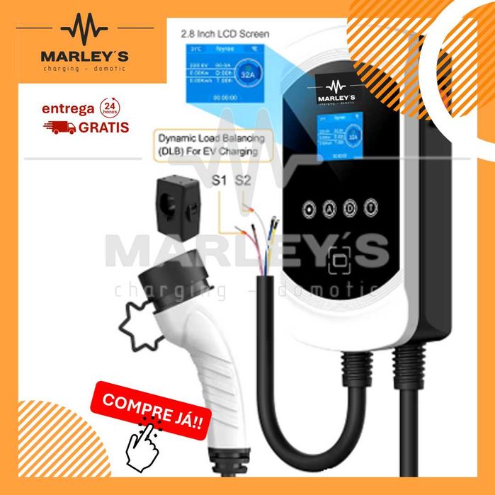 Balanceamento Carga Wallbox - 22 kw - 32A - Trifasica