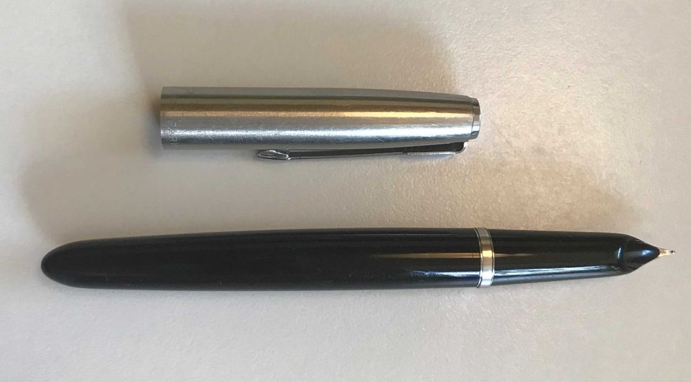 Caneta tinta permanente vácuo - PARKER SUPER "21" - Aprox. 1953/1965