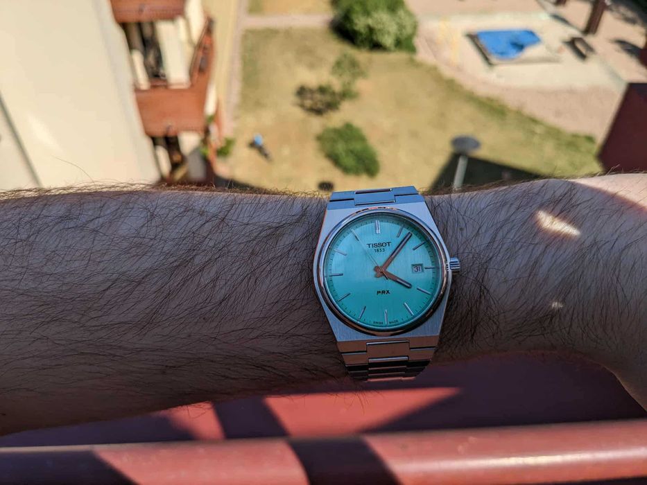 Tissot PRX Tiffany Blue T137.410.11.091.01