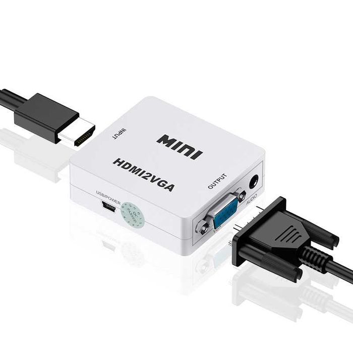 Conversor de HDMI-VGA (HDMI para VGA) | Conversor de Sinal