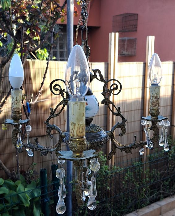 Candeeiro Ferro Furjado