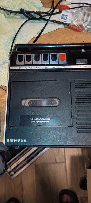 Siemens Club 614 magnetofon z lat 70.