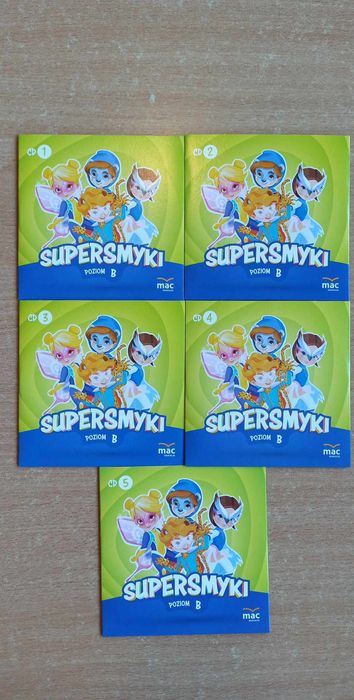 Przewodniki dla nauczyciela i płyty CD supersmyki 5 lat wydawnictwo ma