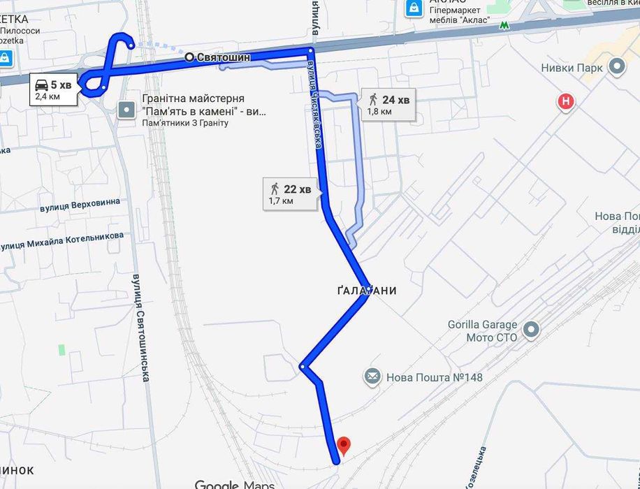 Виробнича-складська база з сучасним офісом 3150 м² | Нивки/Святошино