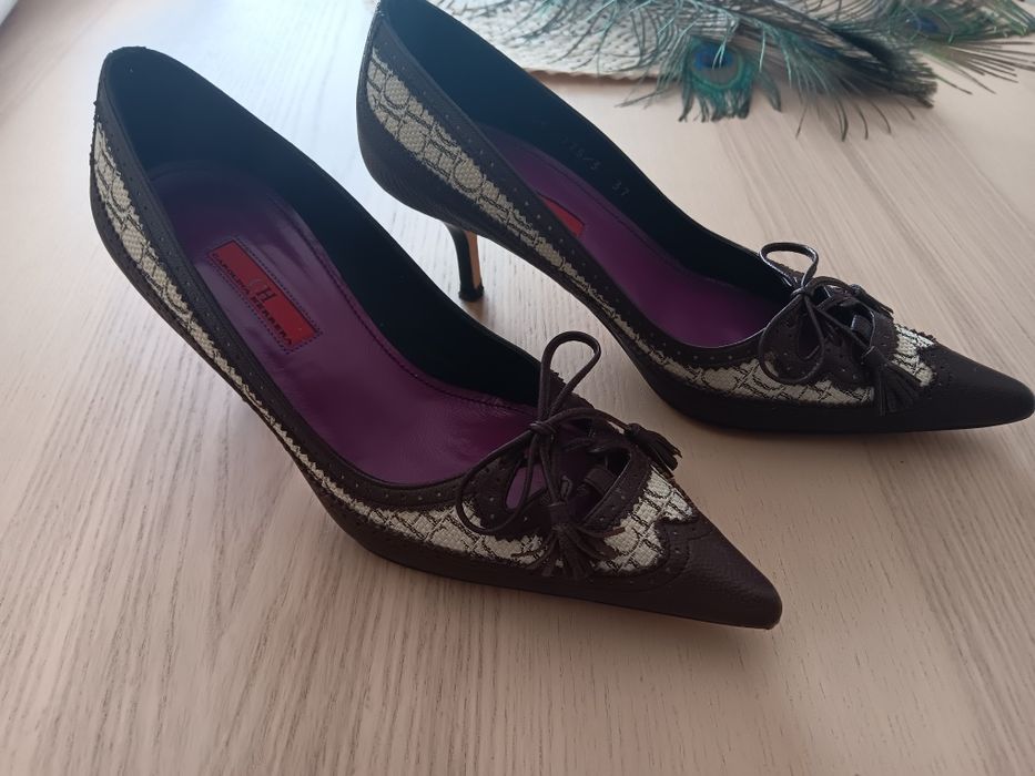 Sapatos Sra. Carolina Herrera Originais