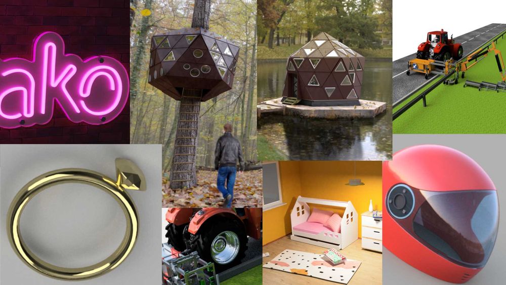 Projektowanie CAD 3D • Model 3D • Druk 3D • Prototypy• Wizualizacje