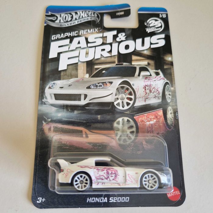 Set Hotwheels Fast & Furious Graphic Remix