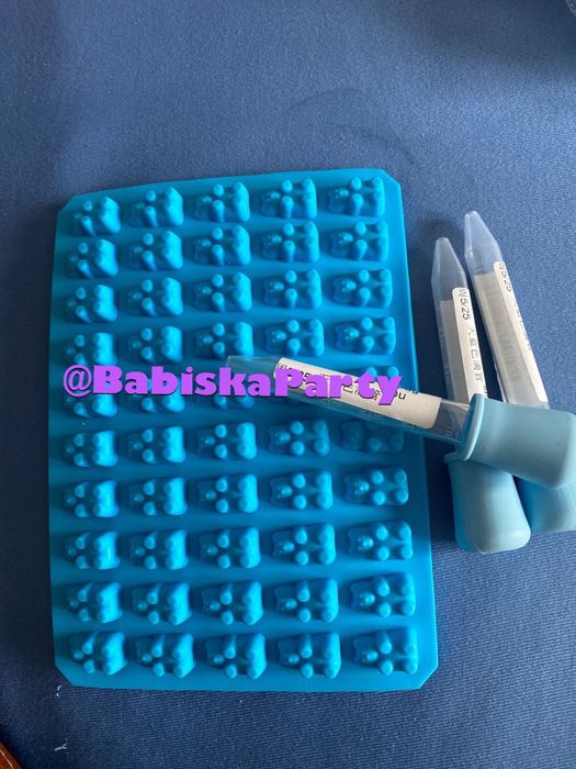 Forma silicone ursinhos gomas