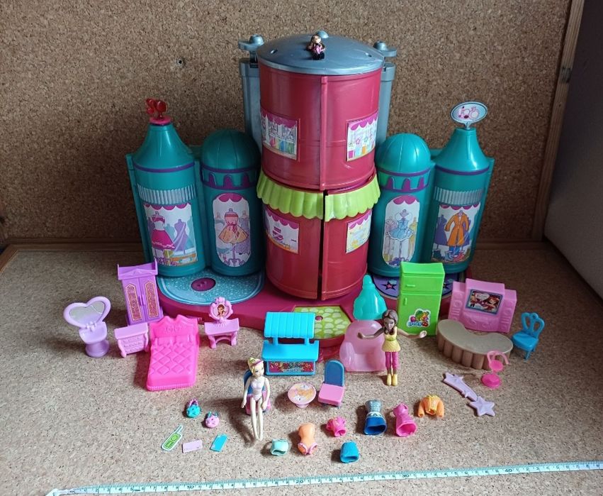 Polly Pocket Shopping / Mall with Multiple Stores64584273377538121