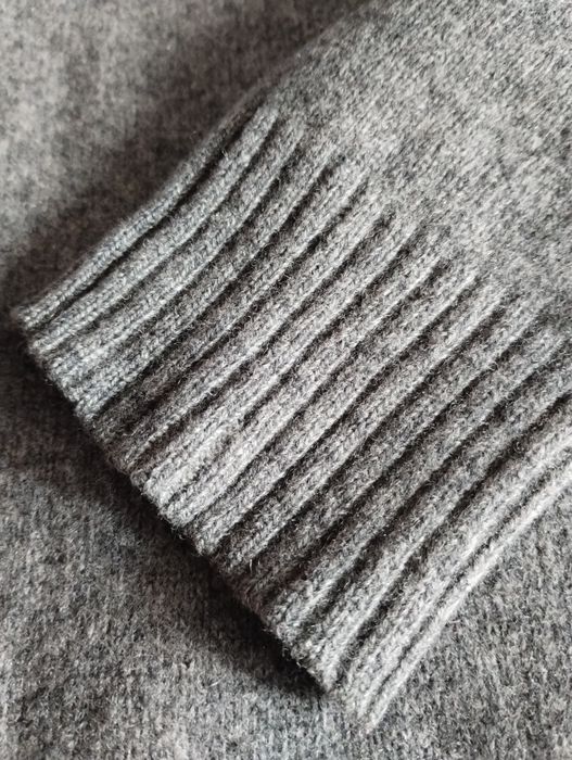 sweter golf damski z wełny szetlandzkiej