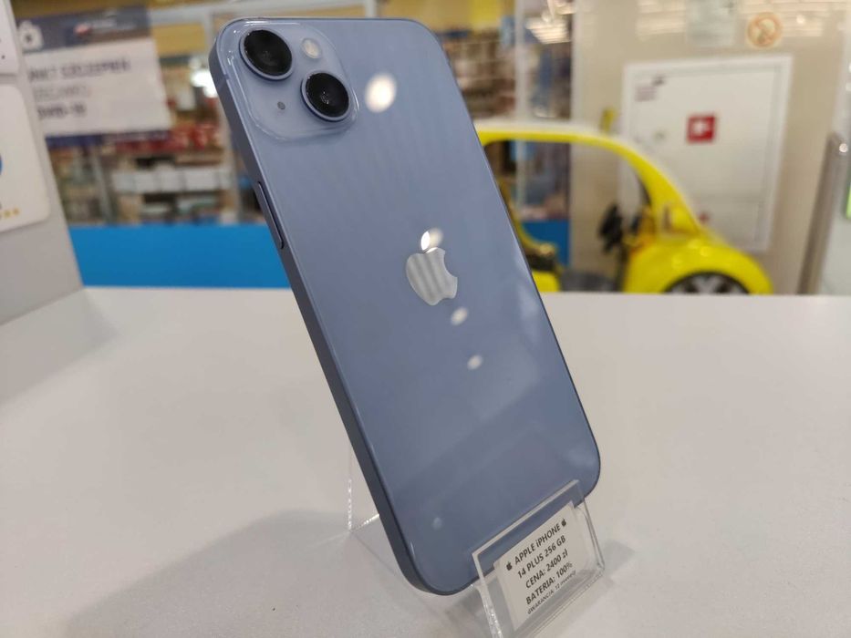 Telefon Apple iPhone 14 Plus 256 GB | Bateria 100% | Gwarancja 12 msc
