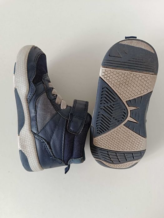 р 8 / 25 устілка 16,5 см дитячі кеди кросівки хайтопи сині на хлопчика