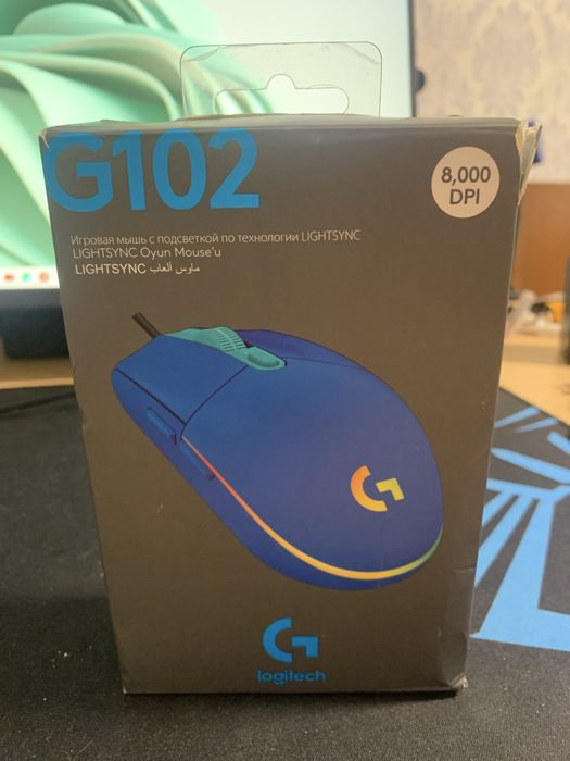 мишка logitech g102