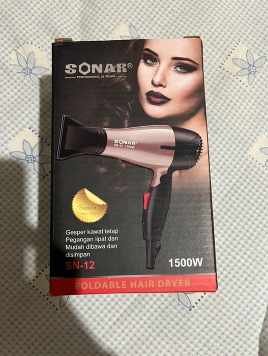 secador sonar novo
