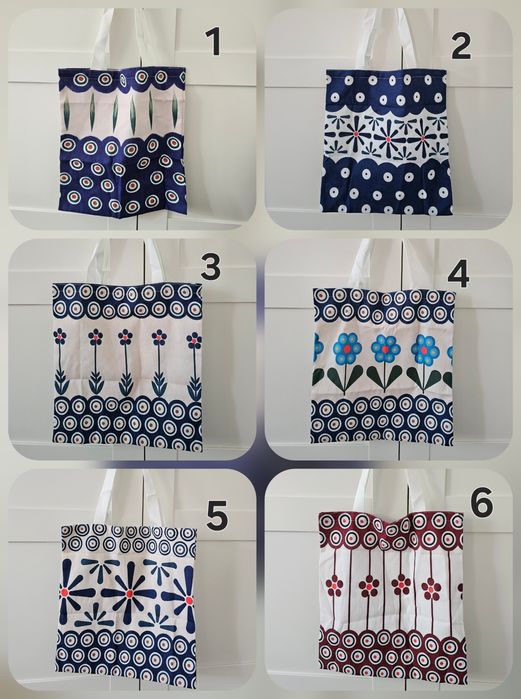 Torba na zakupy shopperka wzór Bolesławiec