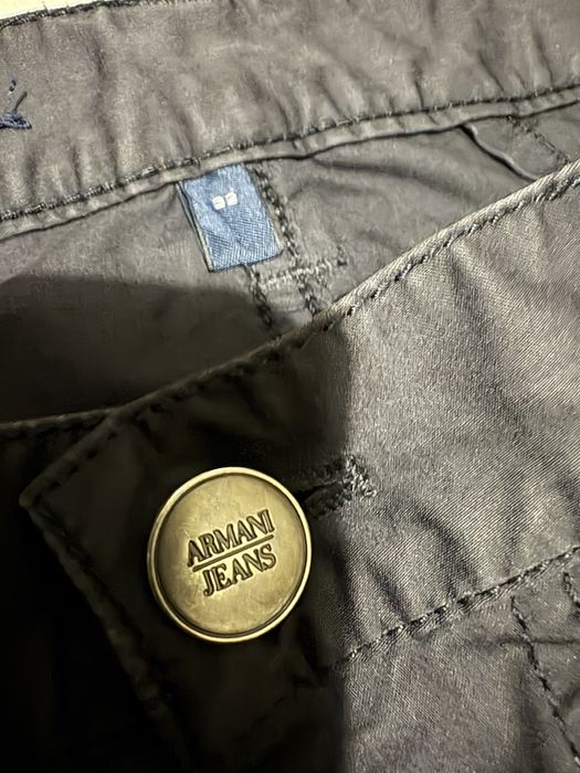 Spodnie granatowe armani
